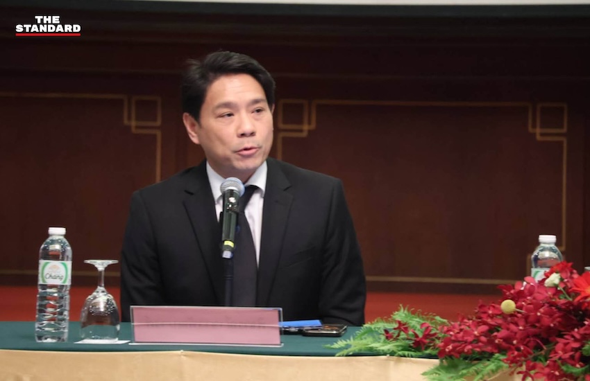 ตัวแทนพรรคการเมืองไทยร่วมงานเสวนาฉลองครบรอบพรรคคอมมิวนิสต์จีนและสัมพันธ์ไทย-จีน โดยมีเอกอัครราชทูตจีนประจำประเทศไทยร่วมด้วย 5