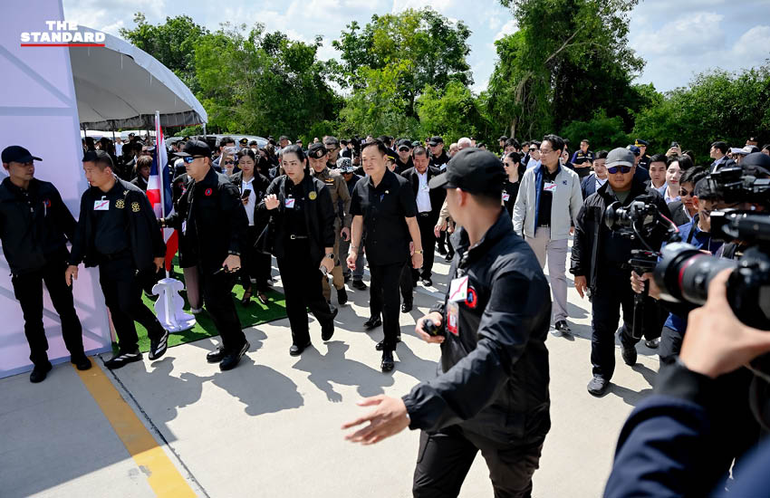 นายกรัฐมนตรีไทยและมาเลเซียร่วมพิธีเปิดถนนเชื่อมด่านสะเดาแห่งใหม่ 3