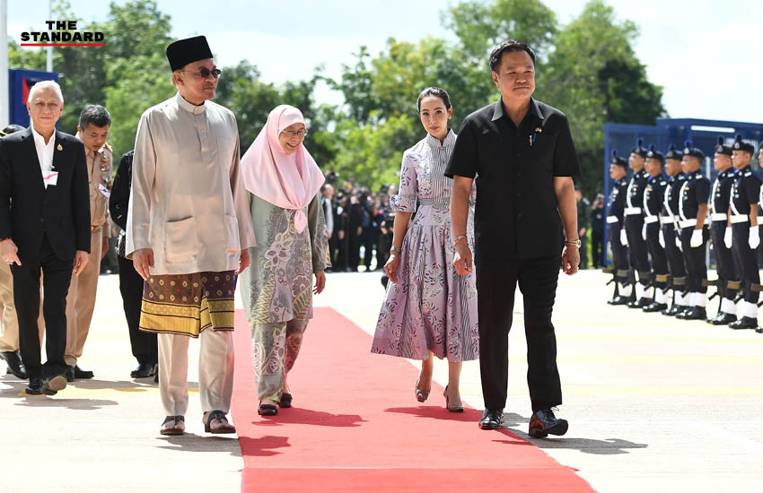 นายกรัฐมนตรีไทยและมาเลเซียร่วมพิธีเปิดถนนเชื่อมด่านสะเดาแห่งใหม่ 5