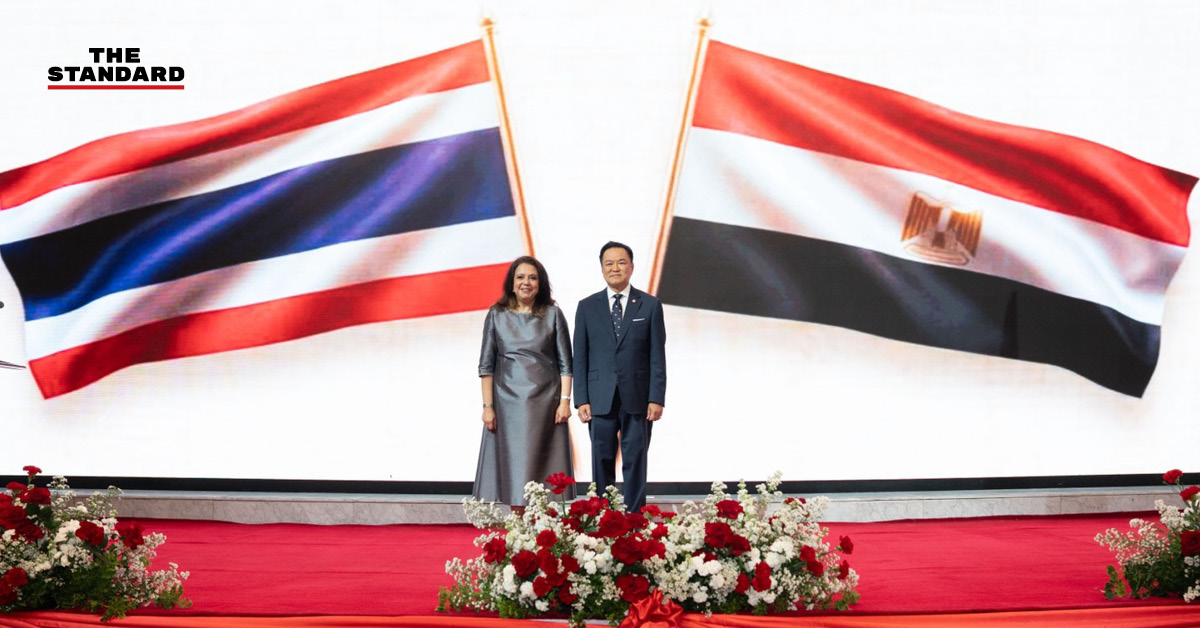 อนุทิน ชาญวีรกูล ร่วมงานวันชาติอียิปต์กับเอกอัครราชทูตอียิปต์ประจำประเทศไทย