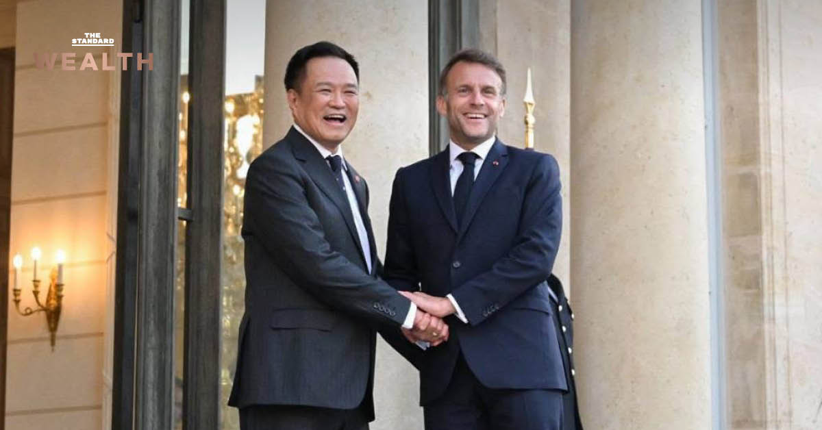 ภาพสื่อถึงความร่วมมือทางเศรษฐกิจระหว่างไทยและฝรั่งเศส