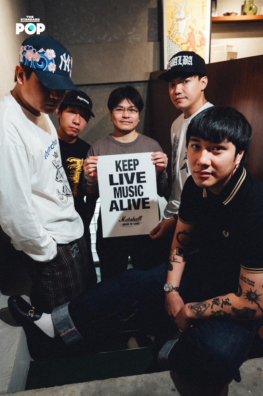 ภาพบรรยากาศงานเปิดตัวโครงการ The Echo of Thai Sound ณ Marshall Livehouse พร้อมผู้บริหารและศิลปิน 8