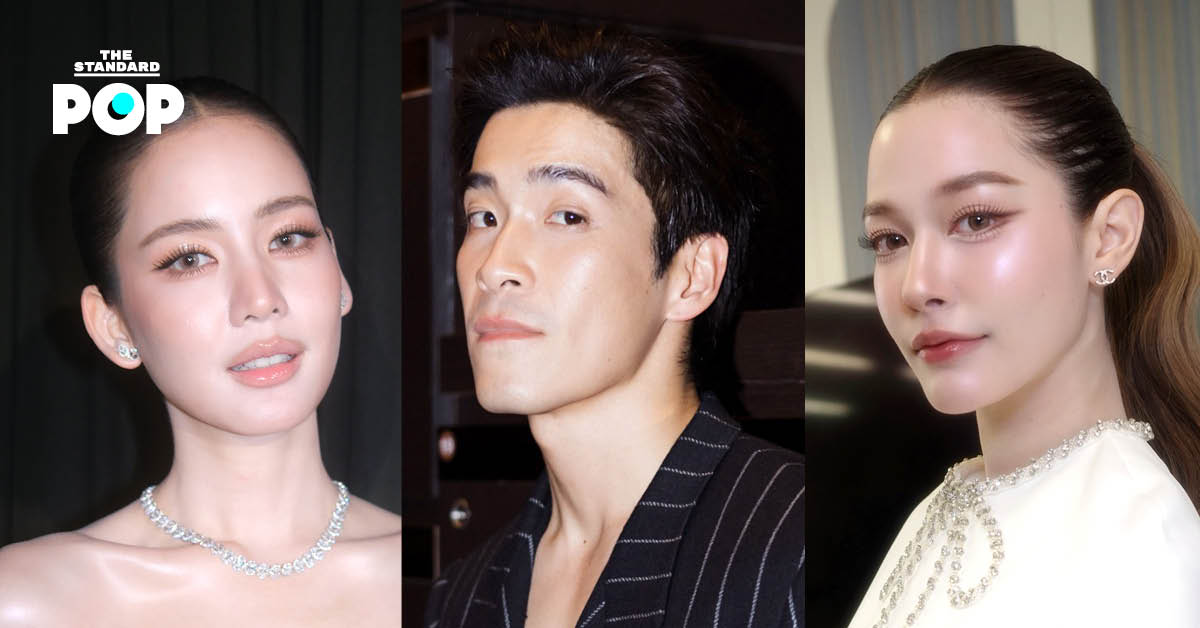 ภาพฟิตติงของ โบว์ เมลดา, อาเล็ก ธีรเดช และ จีน่า ญีณา ในละคร ‘กรงรักเกมแค้น’