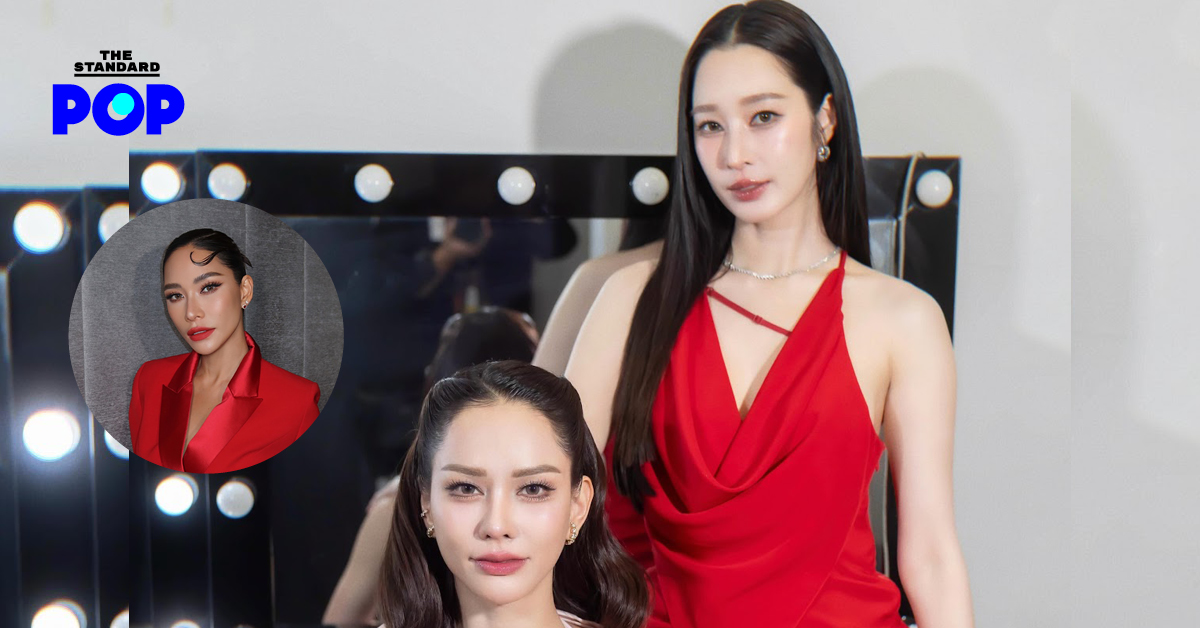 ภาพ ฐิสา วริฏฐิสา, แอนนา เสืองามเอี่ยม และ พลอย เฌอมาลย์ นักแสดงนำจากซีรีส์ ‘ลวงรักเกมเหนือเมฆ‘