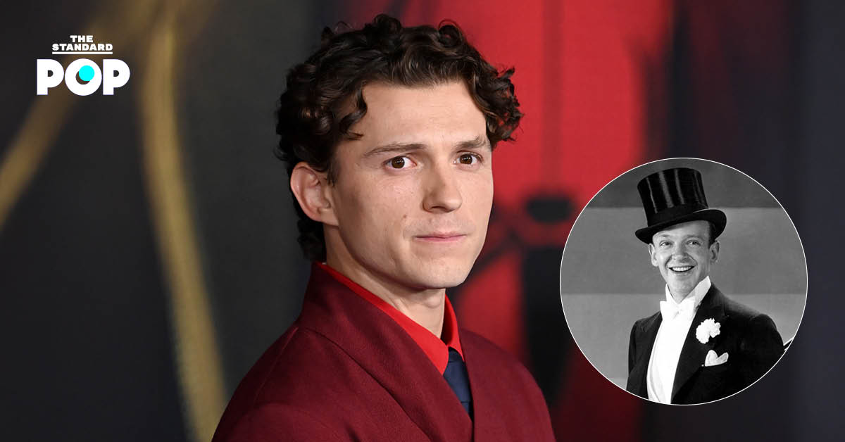 Tom Holland ในงานเปิดตัวภาพยนตร์ที่ลอสแอนเจลิส