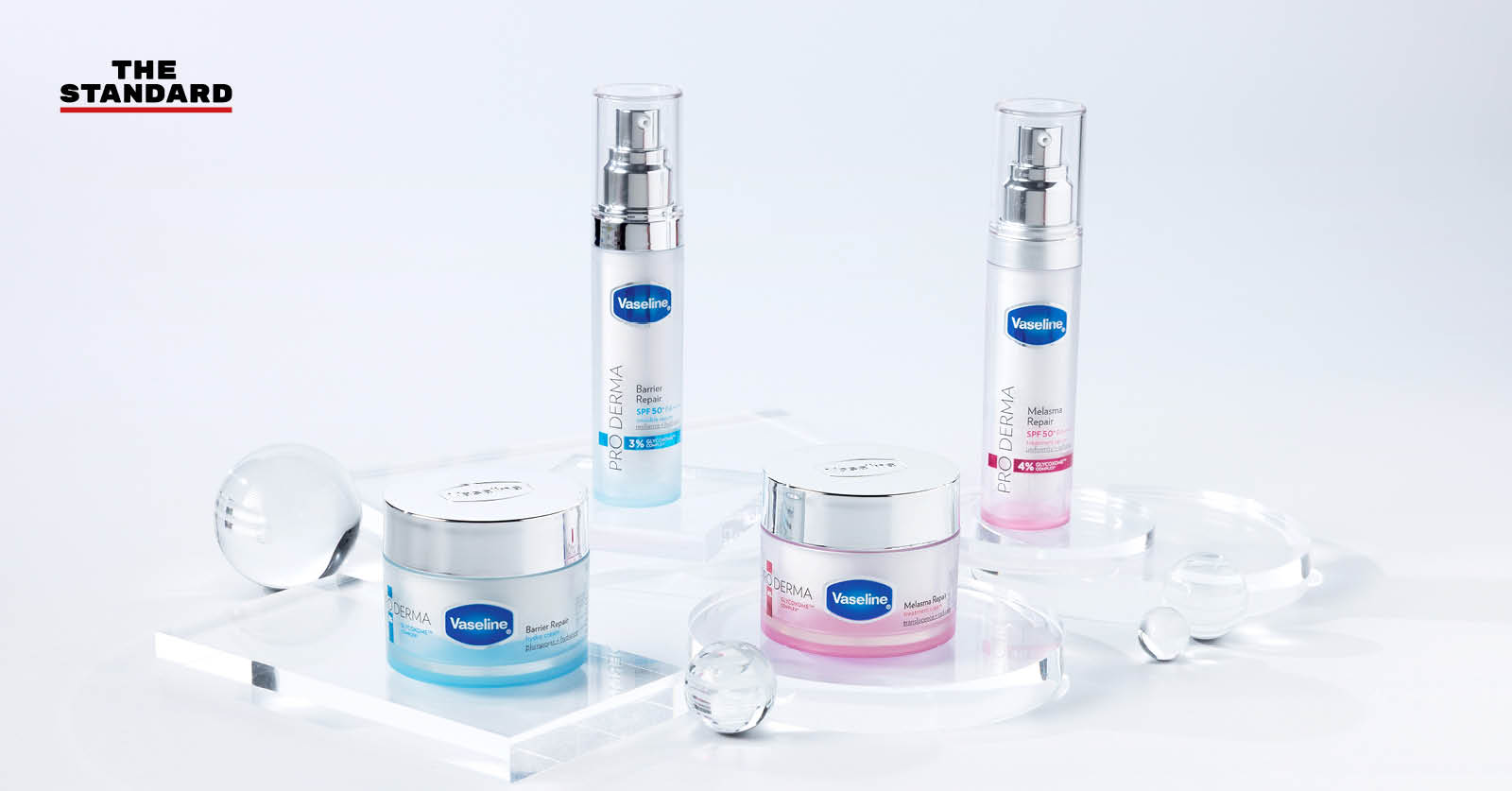 ภาพผลิตภัณฑ์ Vaseline Pro Derma ที่ช่วยลดฝ้าแดดและจุดด่างดำ