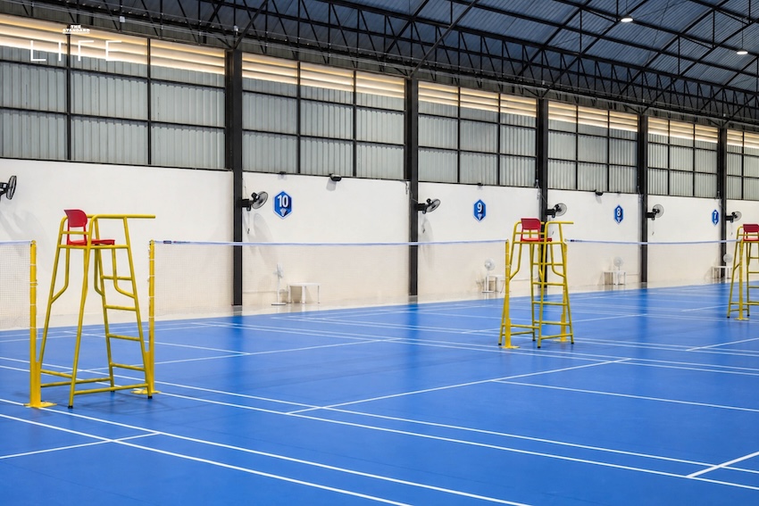 คอร์ตแบดมินตันและพิกเคิลบอล VIBE Court ที่มีนบุรี ดีไซน์โมเดิร์น 3