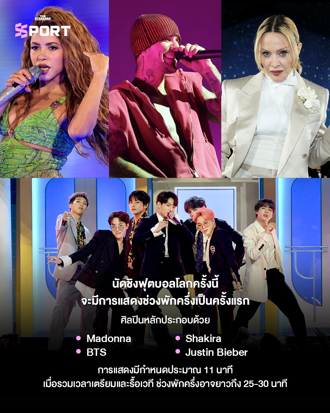 ตราสัญลักษณ์ทีมชาติสเปนและอาร์เจนตินา พร้อมถ้วยฟุตบอลโลก 10