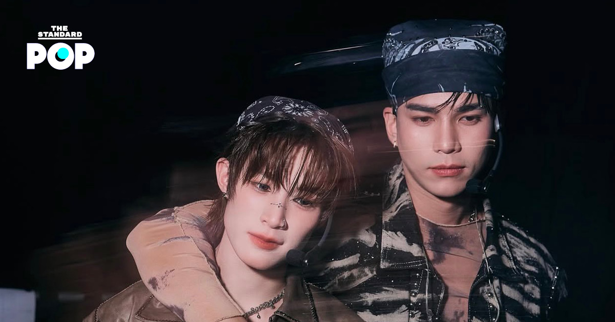 ภาพโปรโมตซีรีส์ ‘ที่สามของเธอ’ แสดงโดย แม้ก กรธัสส์ และ ณฐ ณฐสิชณ์