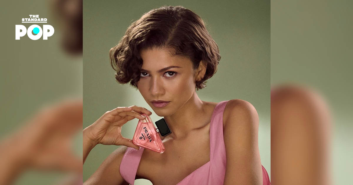 Zendaya ในฐานะโกลบอลแบรนด์แอมบาสเดอร์สำหรับน้ำหอม Prada Paradoxe