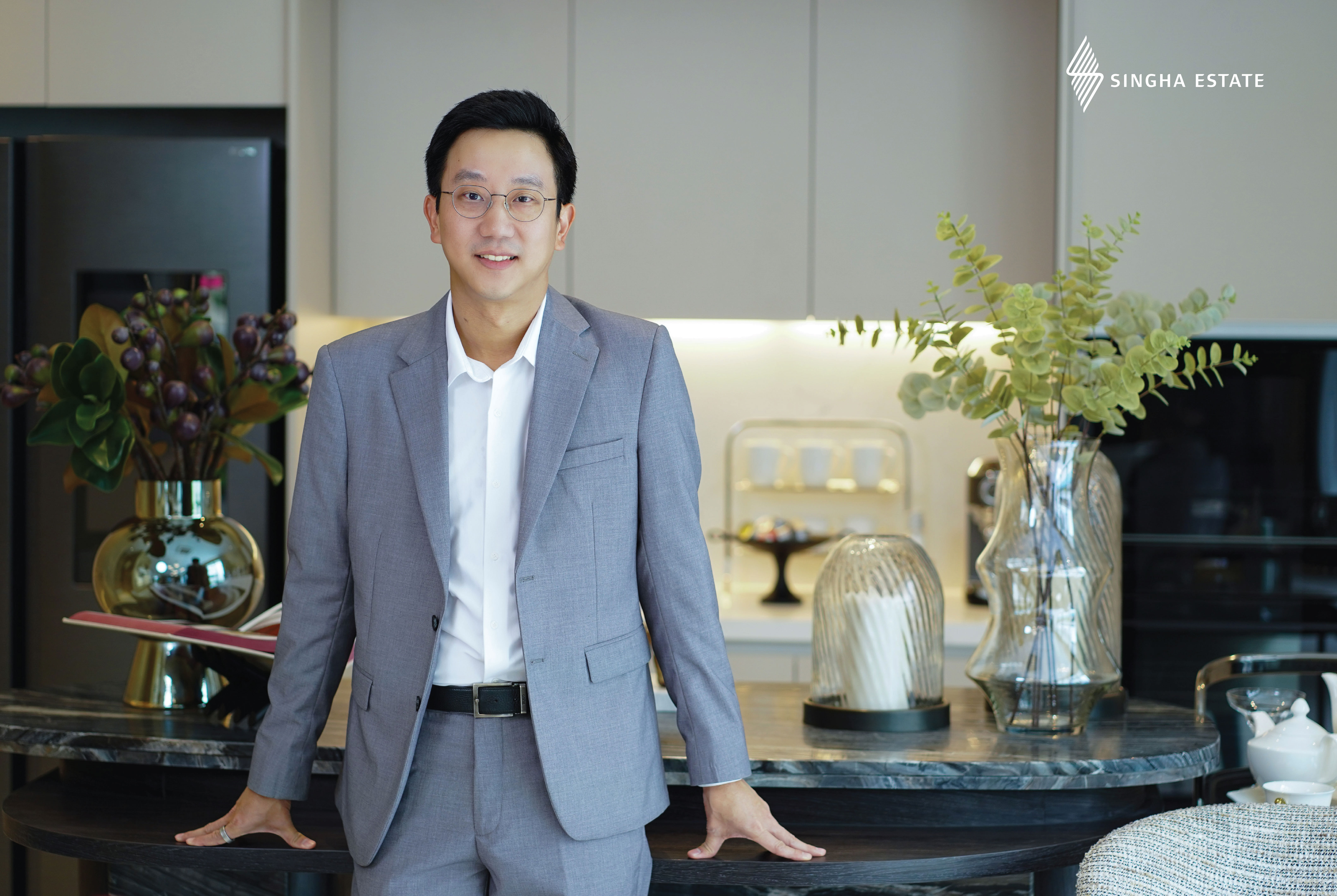 ชัยรัตน์ ศิวะพรพันธ์ ประธานเจ้าหน้าที่บริหาร บริษัท สิงห์ เอสเตท จำกัด (มหาชน) 