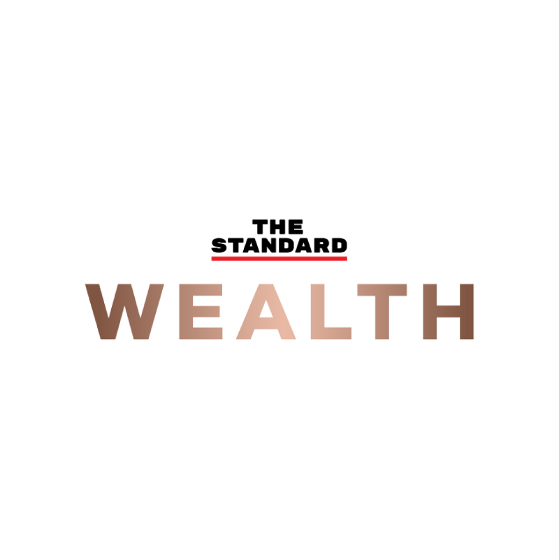 Logo: ผู้ดำเนินรายการ Morning Wealth, THE STANDARD WEALTH