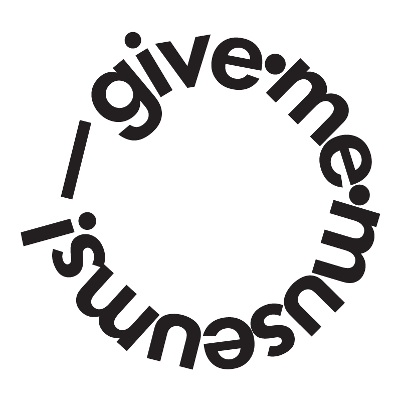 Logo: ศิลปินและเจ้าของแบรนด์ give.me.museums