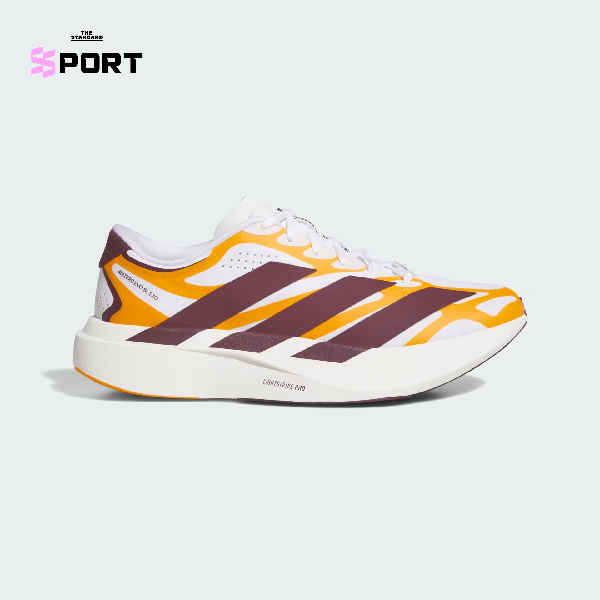 รองเท้า adidas Adizero EVO SL EXO คอลเล็กชันพิเศษสำหรับฤดูกาล College Football 17