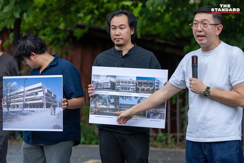 ภาพบรรยากาศการรวมตัวคัดค้านการรื้อถอนหอพักอ่างแก้ว มหาวิทยาลัยเชียงใหม่ 5