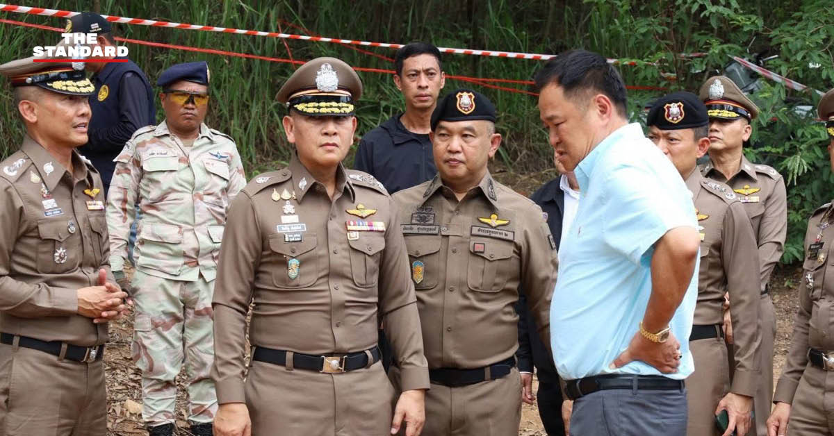 อนุทิน ชาญวีรกูล ลงพื้นที่ติดตามคดีฆาตกรรม 5 ศพ ที่จังหวัดชลบุรี