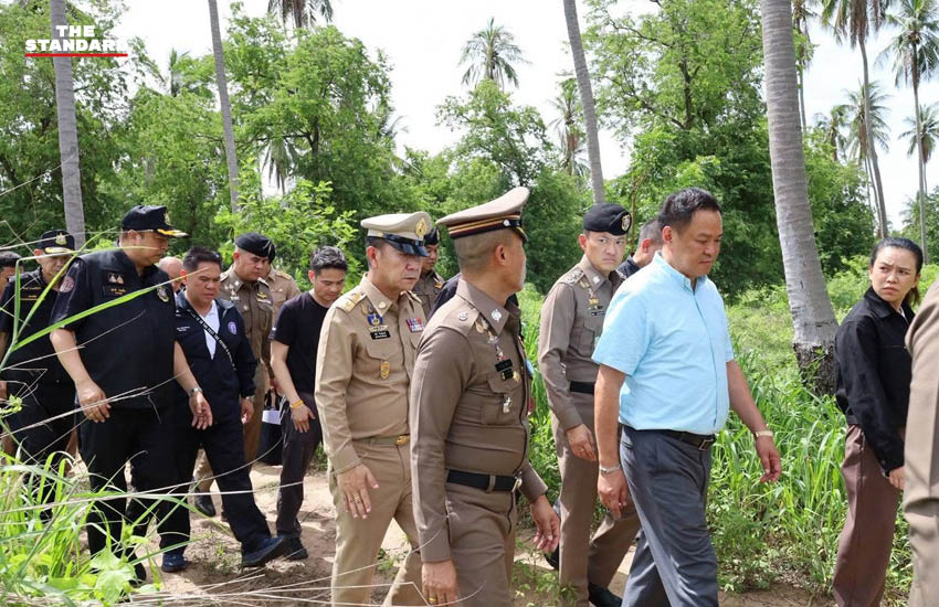 อนุทิน ชาญวีรกูล ลงพื้นที่ติดตามคดีฆาตกรรม 5 ศพ ที่จังหวัดชลบุรี 3