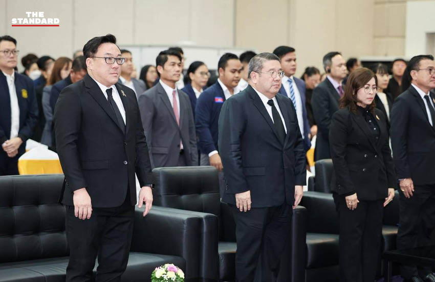 จุลพันธ์ อมรวิวัฒน์ รัฐมนตรีว่าการกระทรวงแรงงาน แถลงข่าวความพร้อมการเป็นเจ้าภาพการประชุมรัฐมนตรีแรงงานอาเซียน 3
