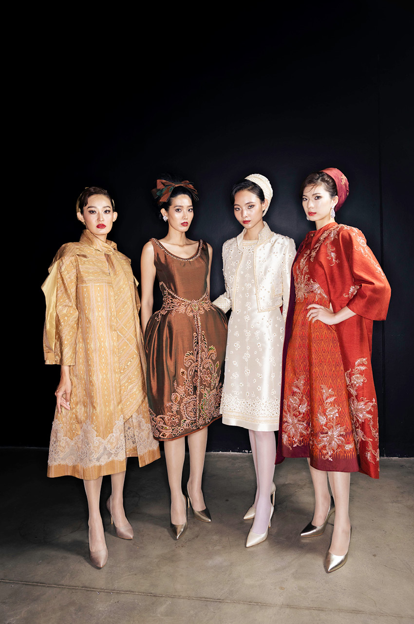 ภาพแฟชั่นโชว์ ATELIER DE GRÂCE HAUTE COUTURE นำเสนอผลงานผ้าไหมมัดหมี่จาก 7 ดีไซเนอร์ระดับตำนานของไทย 2