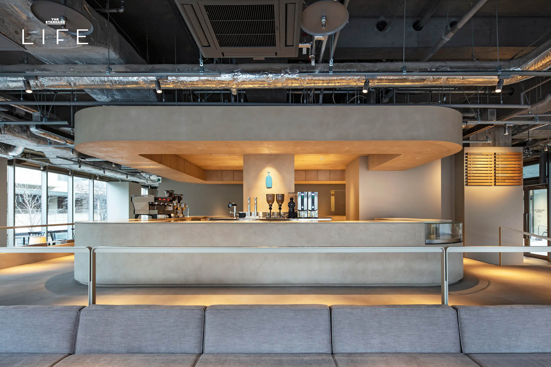 โลโก้ Blue Bottle Coffee ขวดสีฟ้าอันเป็นเอกลักษณ์ 5