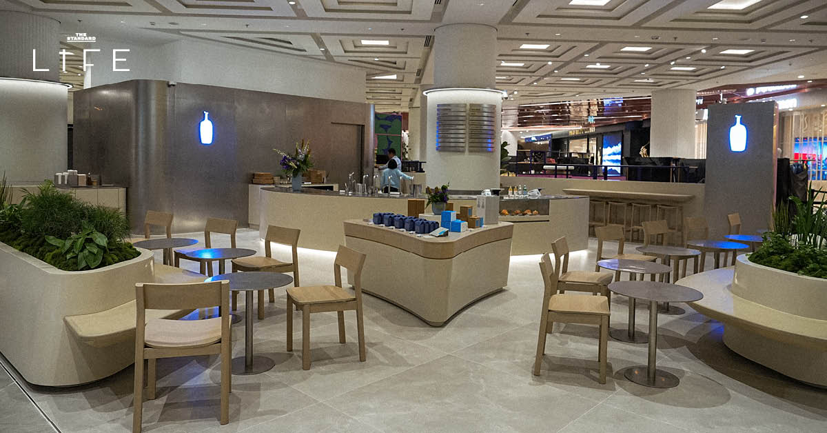 ร้าน Blue Bottle Coffee สาขาแรกในไทยที่ Central Park
