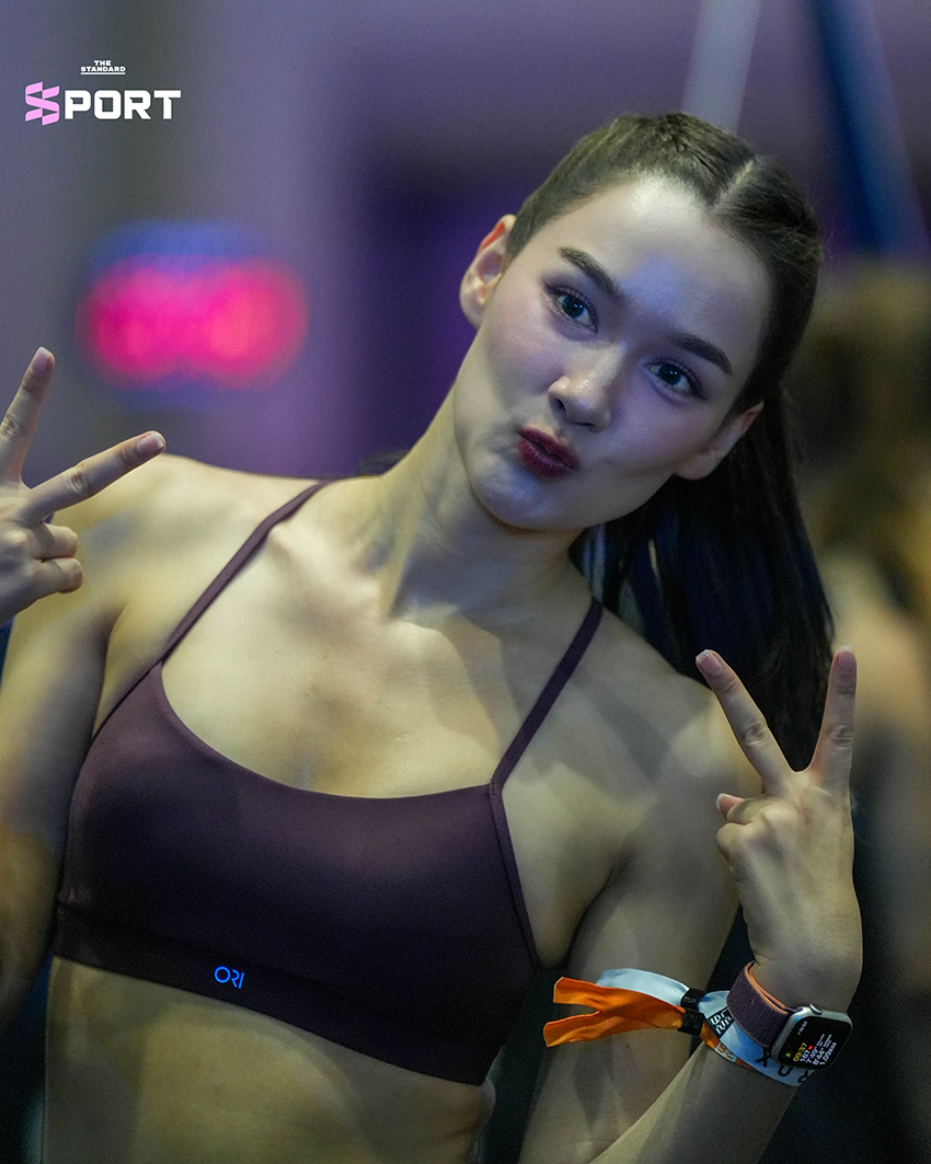 ไดอาน่า ฟลีโป ขณะเข้าร่วมการแข่งขัน HYROX Bangkok 2026 3