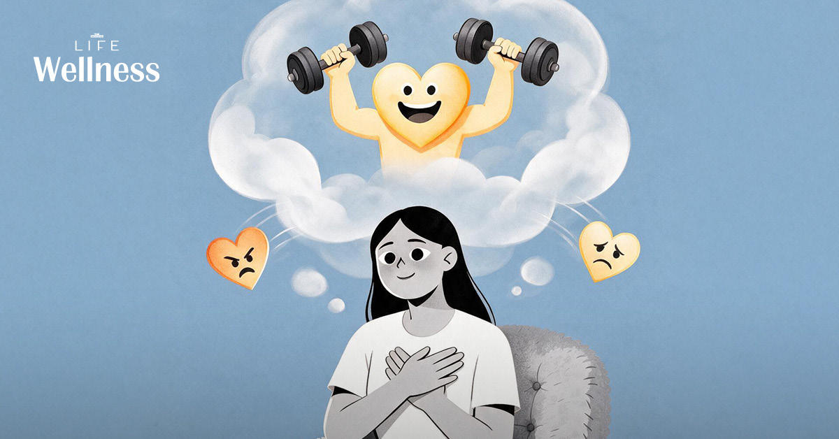 ภาพประกอบแนวคิด Emotional Fitness การดูแลสุขภาพใจก่อนเกิดภาวะหมดไฟ