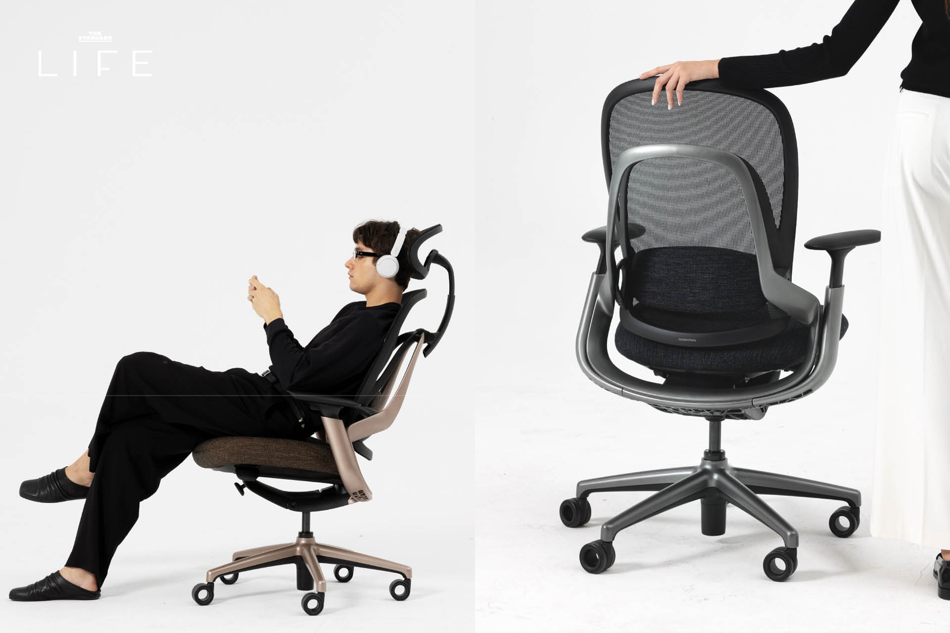 ภาพเก้าอี้ Ergonomic รุ่น Modernform Series M1 สำหรับการทำงาน 2