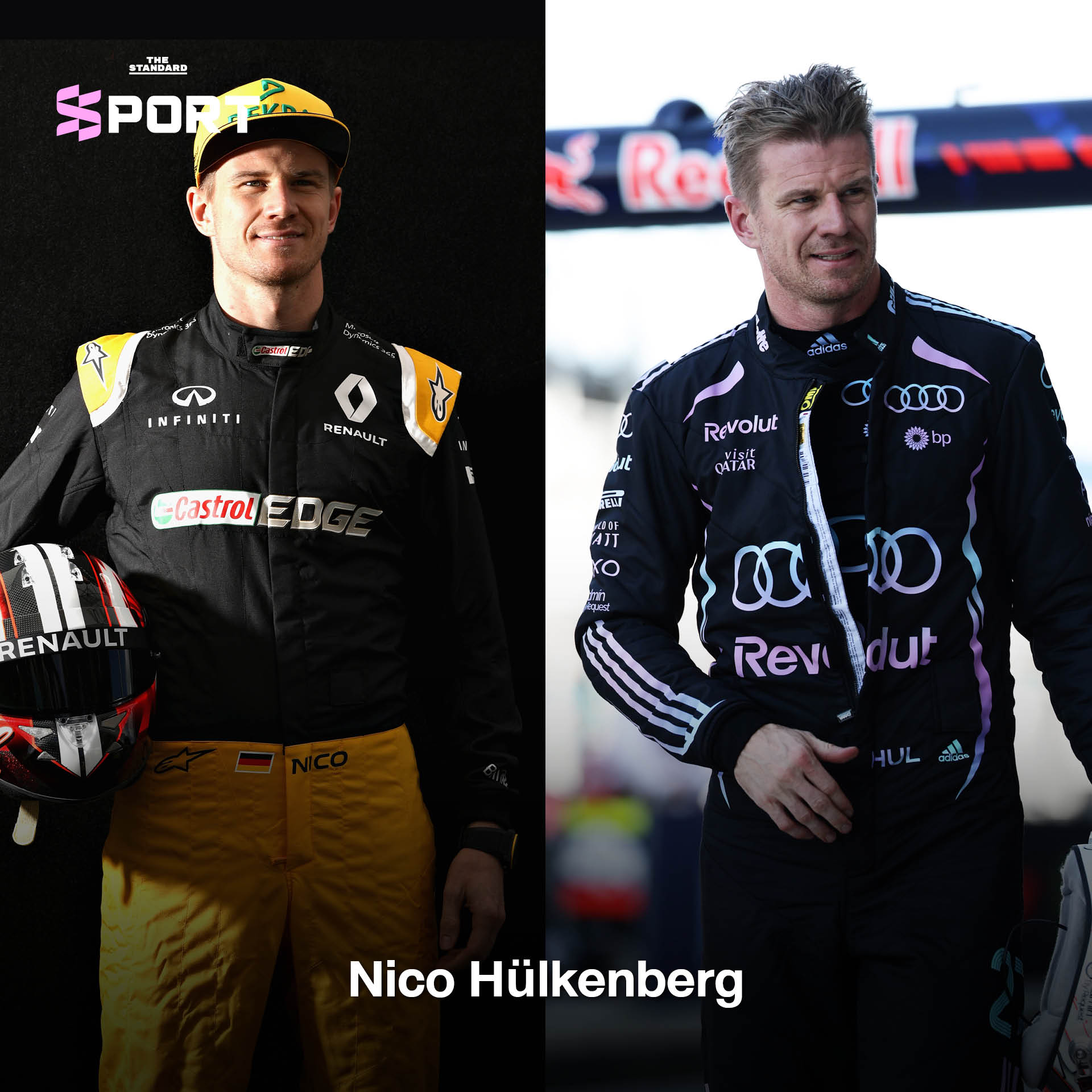 ภาพปกเปรียบเทียบนักขับ F1 ในอดีตและปัจจุบัน แสดงความเปลี่ยนแปลงตลอด 9 ปี 4