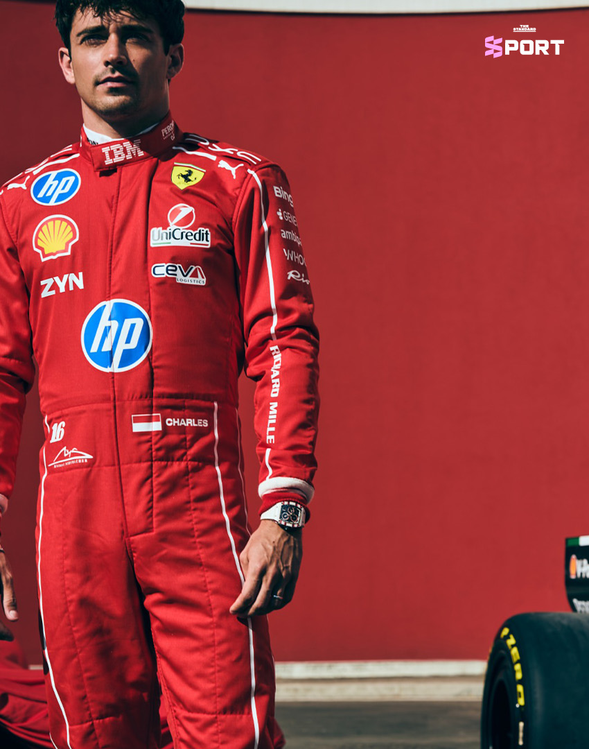 ชุดแข่งพิเศษของเฟอร์รารีที่ ลูอิส แฮมิลตัน และ ชาร์ลส์ เลอแคลร์ จะสวมในศึก F1 อิตาเลียน กรังด์ปรีซ์ 2