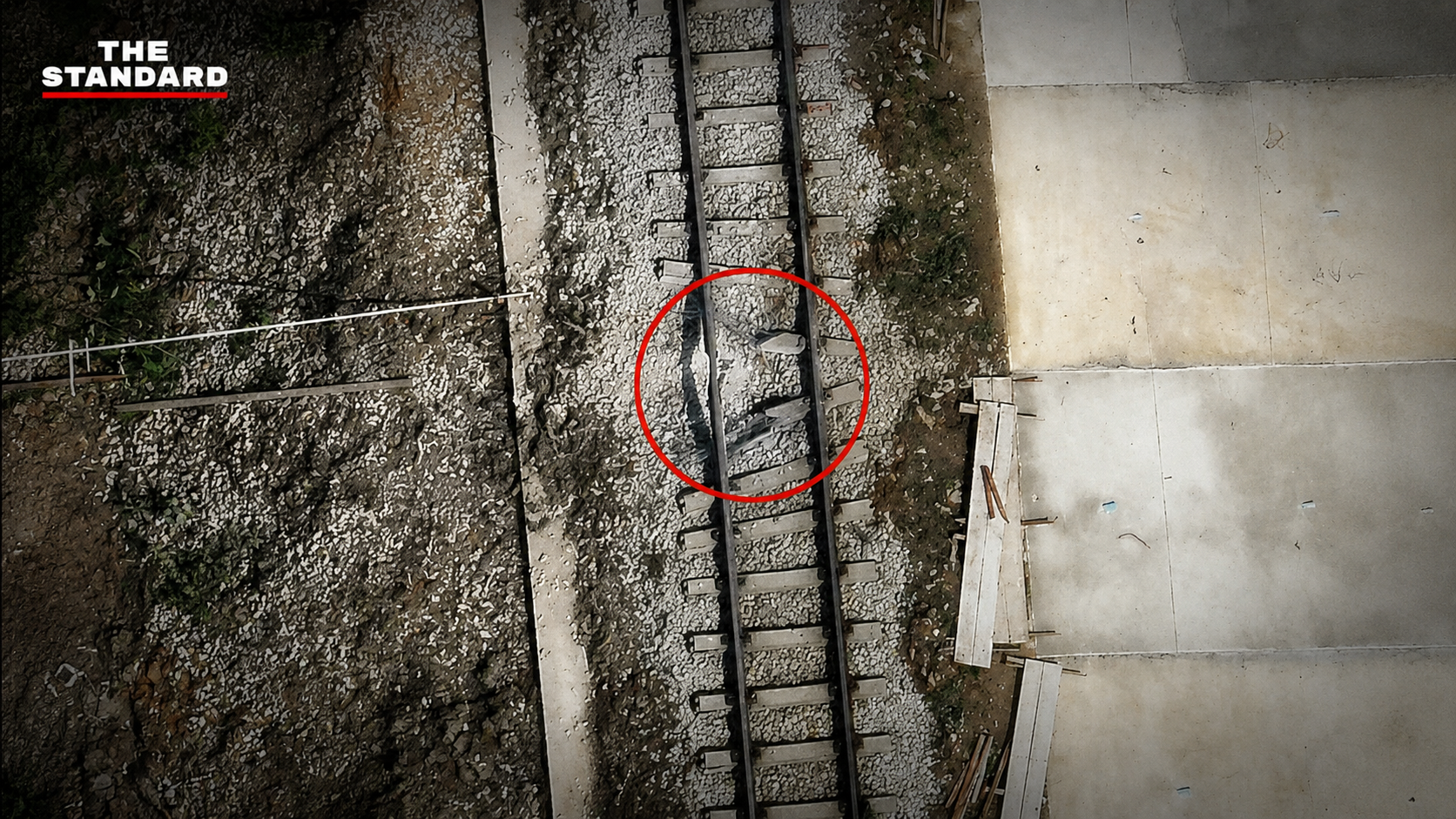 การรถไฟฯ ปิดทางสถานี 'มะรือโบ-ตันหยงมัส' ชั่วคราวหลังพบร่องรอยความเสียหายจากเหตุระเบิด