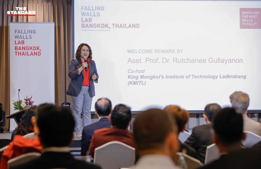 Beatriz Aira Jacob ผู้พัฒนาชุดตรวจ G6PD รับรางวัลชนะเลิศ Falling Walls Lab Bangkok 2026 2