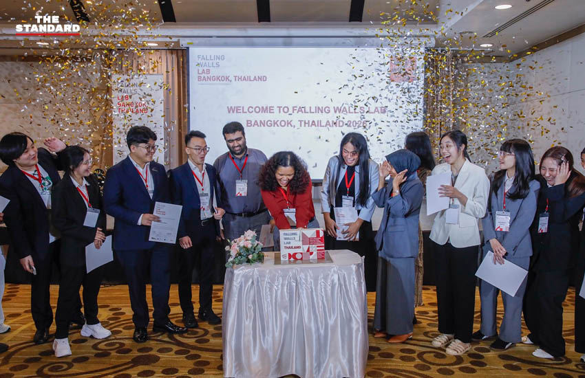 Beatriz Aira Jacob ผู้พัฒนาชุดตรวจ G6PD รับรางวัลชนะเลิศ Falling Walls Lab Bangkok 2026 6