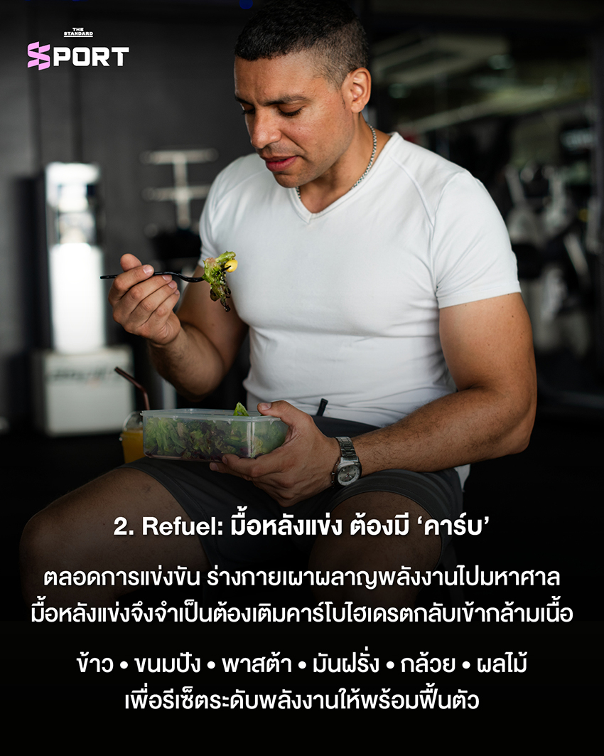 ภาพนักกีฬา HYROX กำลังแข่งขัน 4