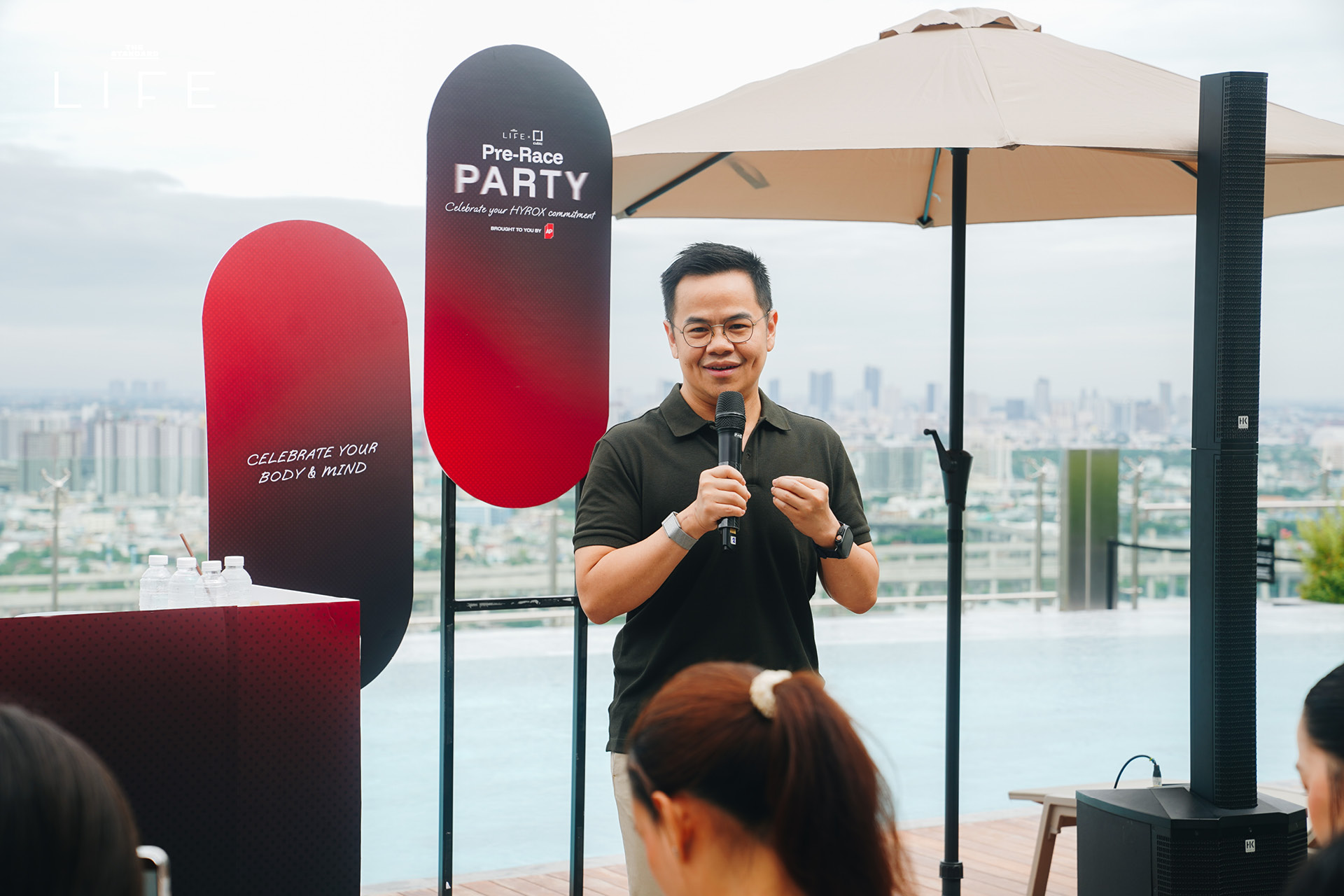 ภาพบรรยากาศงาน ‘Pre-Race Party’ ที่จัดขึ้นเพื่อเฉลิมฉลองความมุ่งมั่นของนักกีฬา HYROX พร้อมกิจกรรมสร้างแรงบันดาลใจ 10
