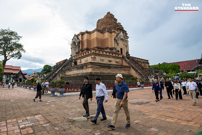 ผู้เชี่ยวชาญ ICOMOS ตรวจประเมินวัดเจดีย์หลวงวรวิหาร จังหวัดเชียงใหม่ 1