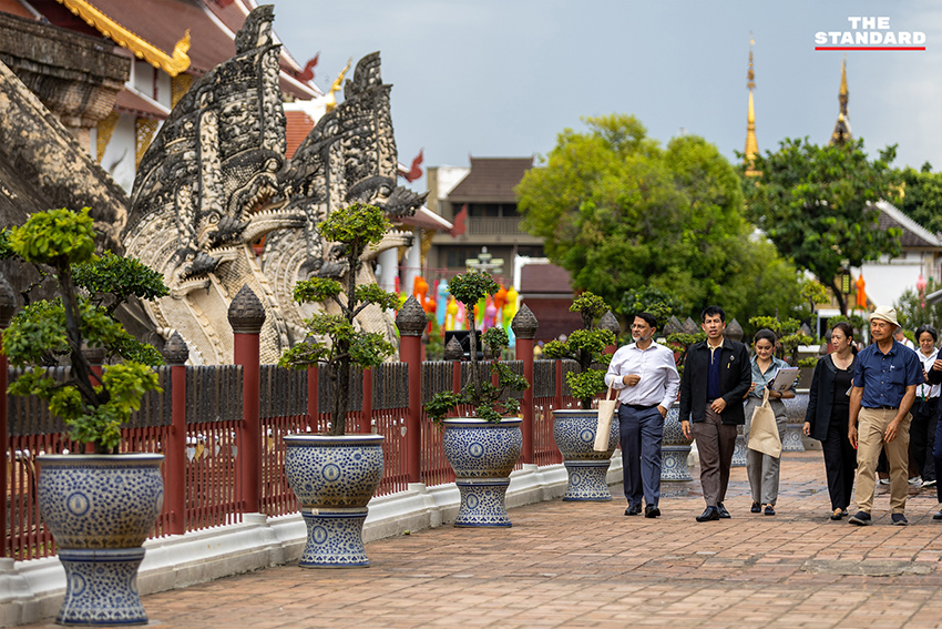 ผู้เชี่ยวชาญ ICOMOS ตรวจประเมินวัดเจดีย์หลวงวรวิหาร จังหวัดเชียงใหม่ 3