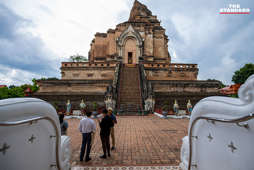 ผู้เชี่ยวชาญ ICOMOS ตรวจประเมินวัดเจดีย์หลวงวรวิหาร จังหวัดเชียงใหม่ 4