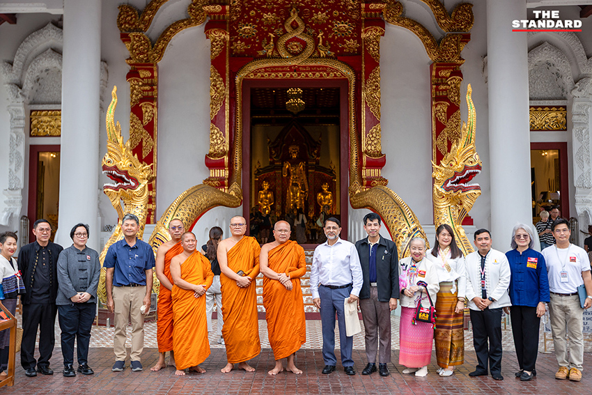 ผู้เชี่ยวชาญ ICOMOS ตรวจประเมินวัดเจดีย์หลวงวรวิหาร จังหวัดเชียงใหม่ 5