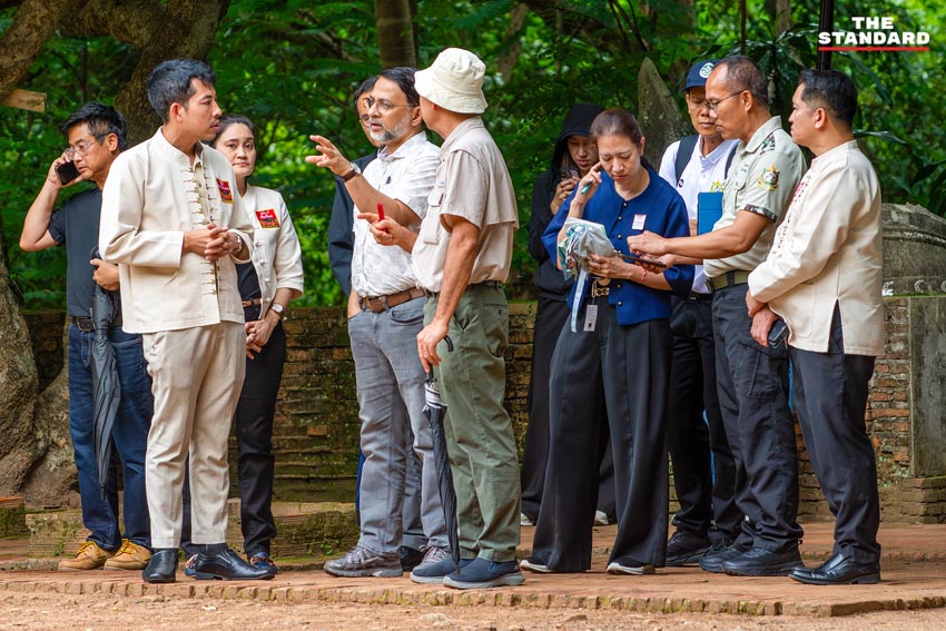 คณะผู้เชี่ยวชาญ ICOMOS ลงพื้นที่ตรวจประเมินวัดอุโมงค์ จังหวัดเชียงใหม่ 2