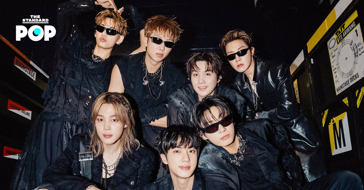 ภาพกลุ่มศิลปิน BTS