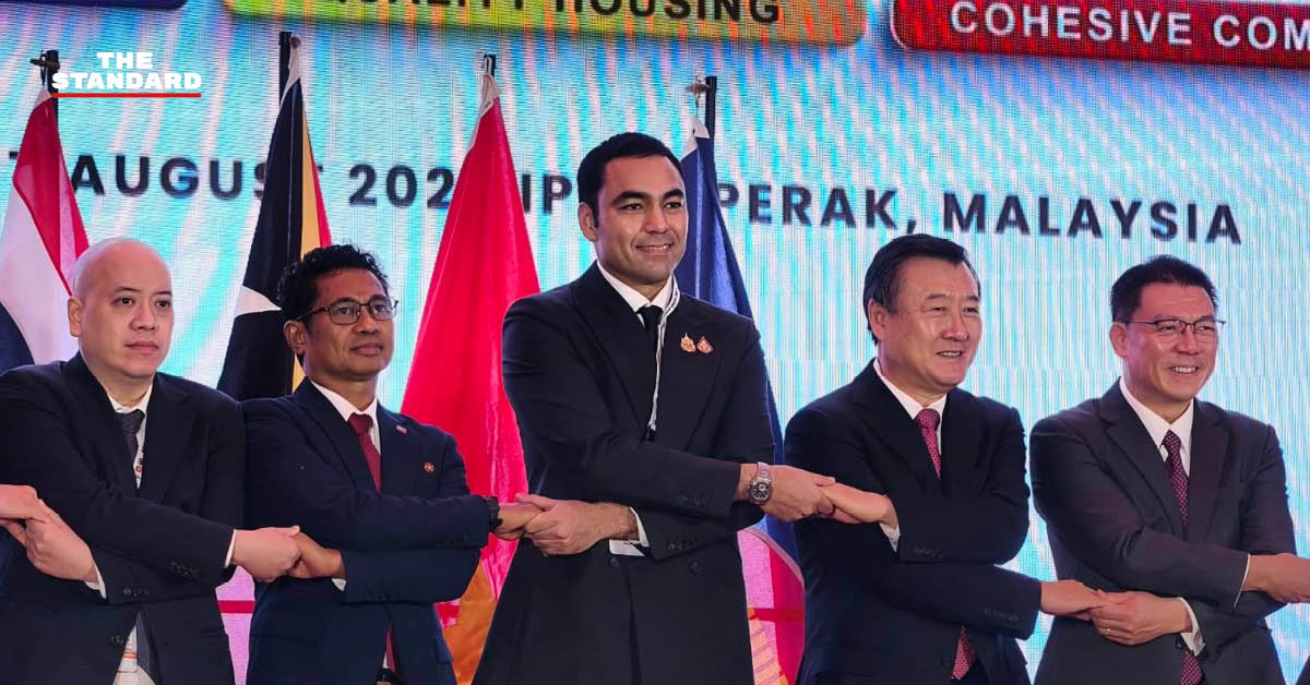 เจเศรษฐ์ ไทยเศรษฐ์ รัฐมนตรีช่วยว่าการกระทรวงมหาดไทย กล่าวในที่ประชุม The Fourth ASEAN–China Ministerial Roundtable on Construction and Housing 2026