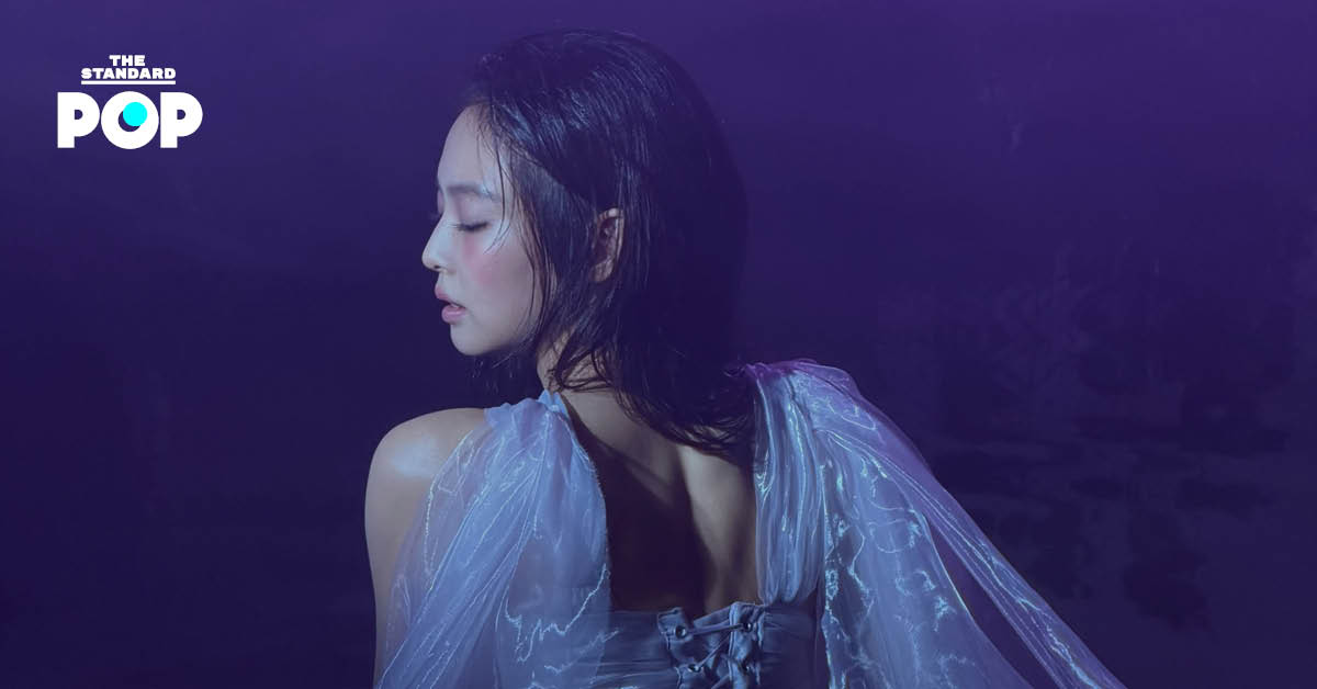 JENNIE ในภาพโปรโมตอีพี Fallen Angel