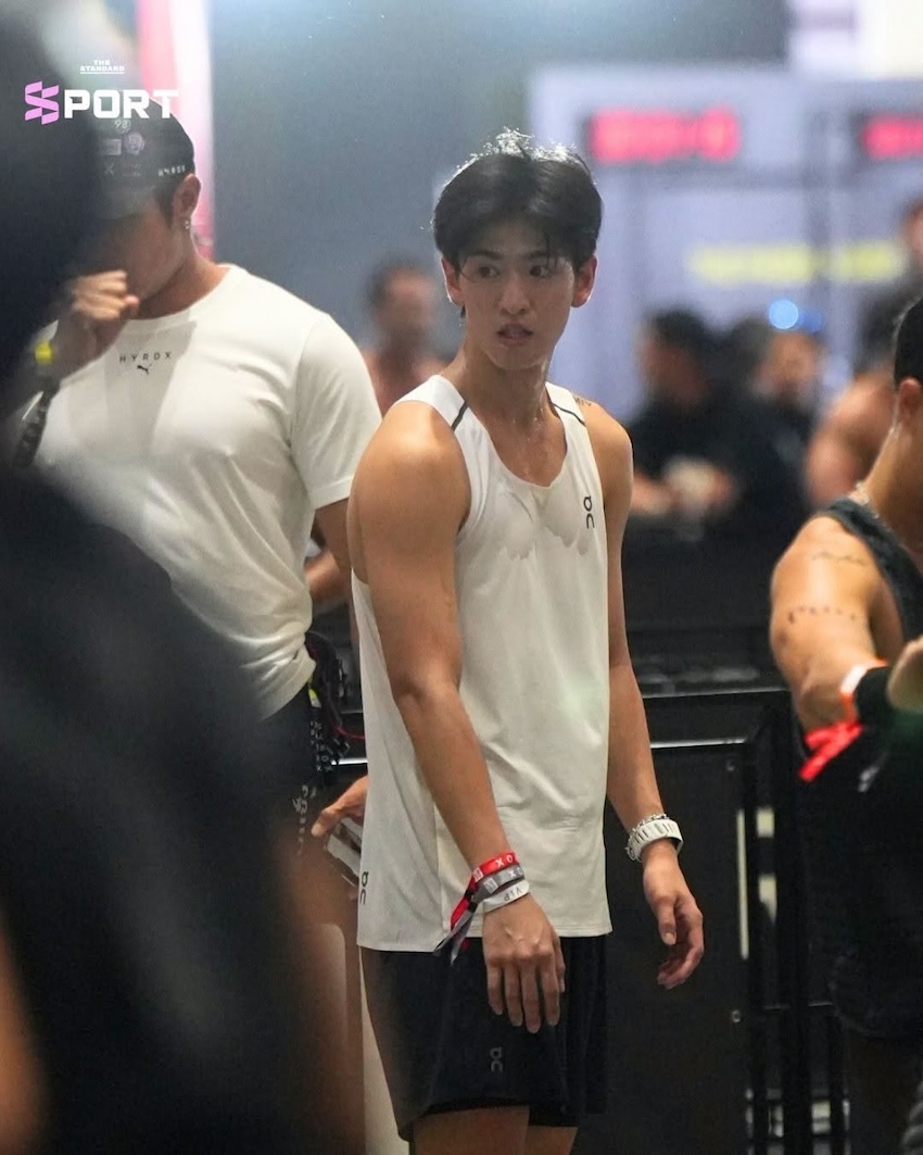 จินวุค BUS กำลังแข่งขันในงาน HYROX Bangkok 2026 3