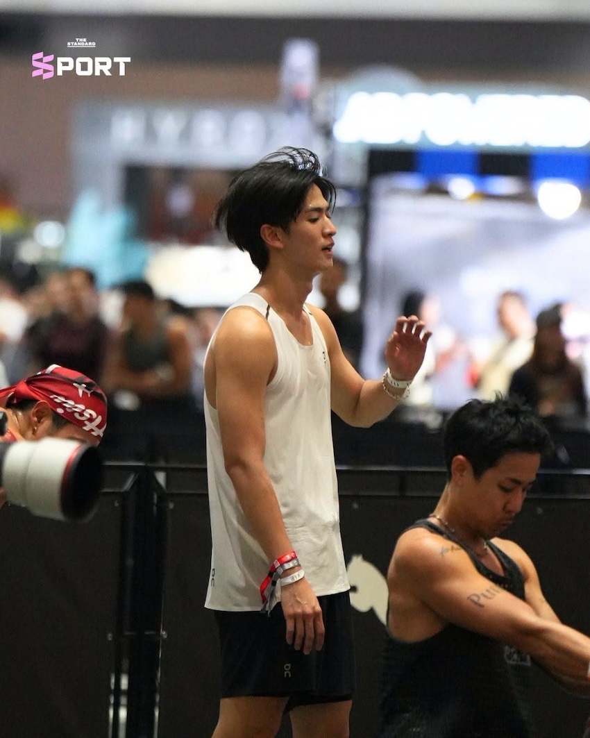 จินวุค BUS กำลังแข่งขันในงาน HYROX Bangkok 2026 8