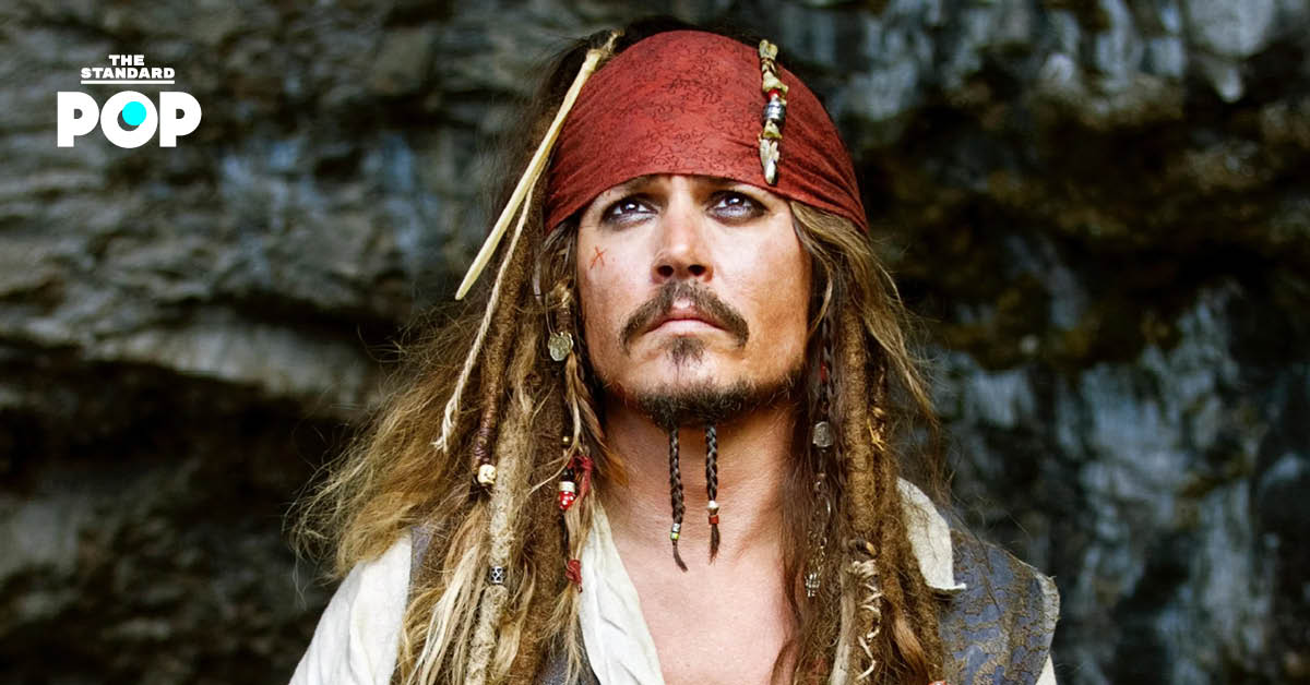 ภาพ Johnny Depp ในบทกัปตันแจ็ก สแปร์โรว์