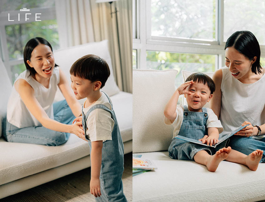 จูนจูน-พัชชา พูนพิริยะ กับลูกชาย จอนนี่ 1