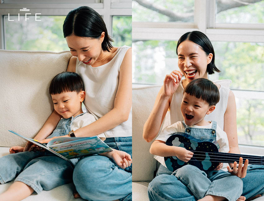 จูนจูน-พัชชา พูนพิริยะ กับลูกชาย จอนนี่ 3