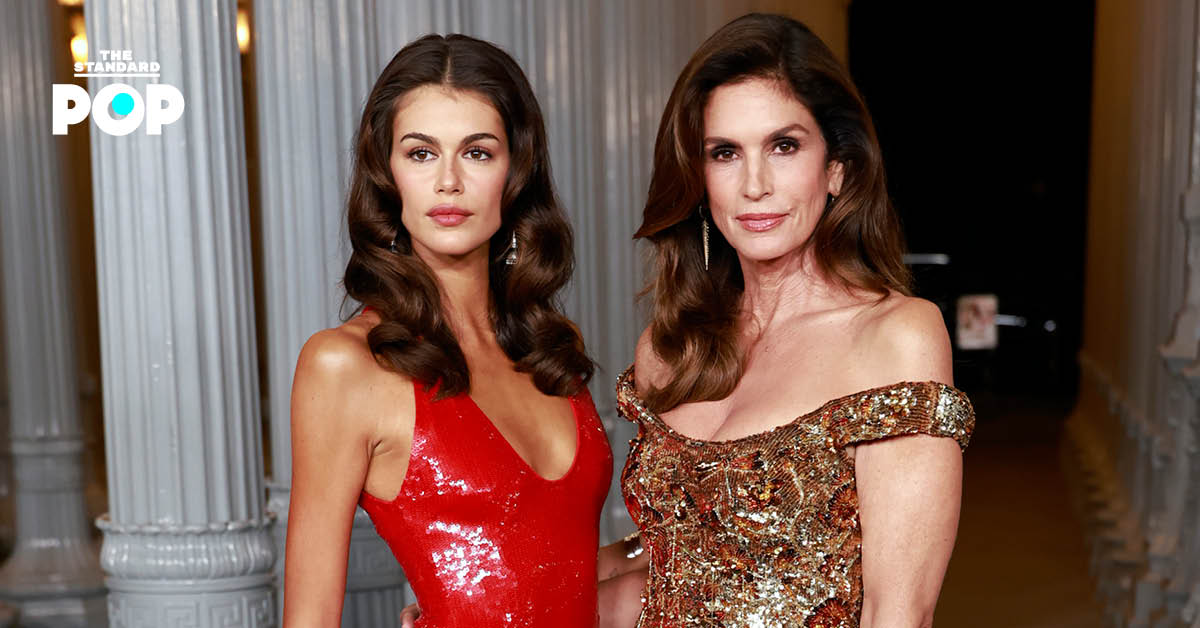 Kaia Gerber และ Cindy Crawford ถ่ายภาพคู่กัน