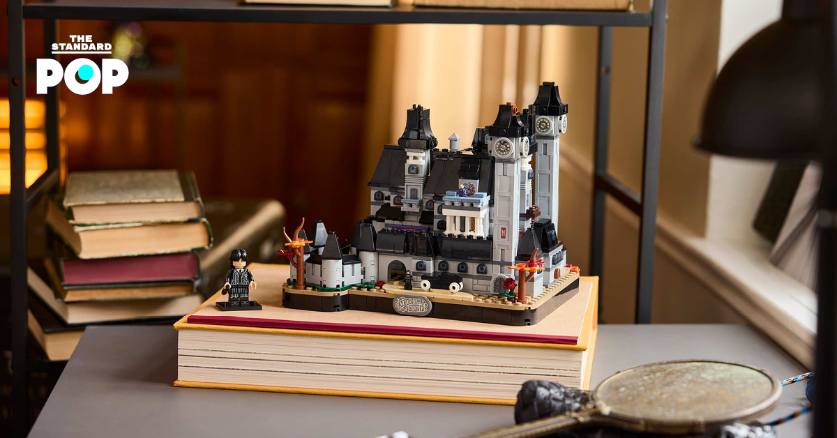 ภาพชุดตัวต่อ LEGO Wednesday Nevermore Academy พร้อมตัวละคร Wednesday และ Enid
